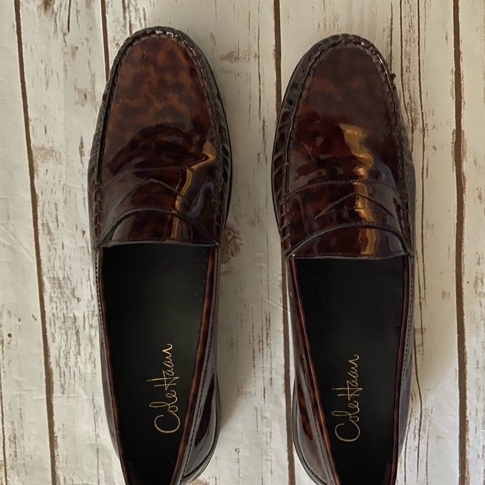 Cole Haan penny loafers Nike Air tortoise shell